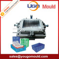 High quality milk plastic injection crate mould